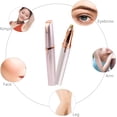 thumbnail image 5 of USB Rechargeable Portable Electric Eyebrow Trimmer Pen for Women,Painless Precision Eyebrow Hair Remover, Safe Eyebrow Shaver Razor Tool for face Leg Lip Armpit Hand(Rose Gold), 5 of 13