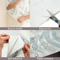 thumbnail image 3 of Wall Wear Peel and Stick Vinyl Wallpaper Roll 17.5" x 216"  Force of Nature Design. Removable Self Adhesive Wall Covering with Bubble Release Technology, 3 of 9