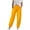 Yellow, variant on Zuesphe Womens Casual Pants Linen Women Petite Plus Size Capris Short Length Palazzo Pants for Women Plus Size Dressy Cargo Pants Women High Waisted Baggy