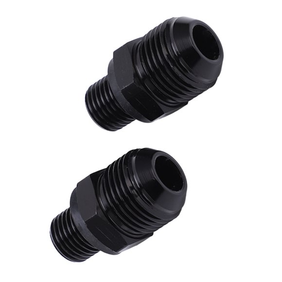 Oil Cooler Connector, Rustproof Transmission Oil Cooler Adapters Aluminium Alloy For Car Accessories Replacement For GM 350 400 4L60E 200R Short