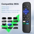 thumbnail image 6 of Pack of 2-Replacement Remote Control for Roku Express, Premiere, and Roku 1, 2, 3, 4 (HD, LT, XS, XD), 6 of 7