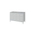 thumbnail image 2 of Bathroom Vanity Base - Traditional White Finish - 48 Inch, 2 of 10
