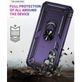 thumbnail image 6 of for A14 5G Case Samsung A14 Phone Case,Galaxy A14 Case [ Military Grade ] Protective Case with Magnetic Car Mount Ring Holder Stand Cover for Samsung Galaxy A14 5G - Purple, 6 of 12