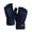 Navy, variant on mgoYE Fingerless Gloves for Men Cold Weather Gifts, Warm Knit Running Typing Work Half Finger Gloves(Navy,One Size)