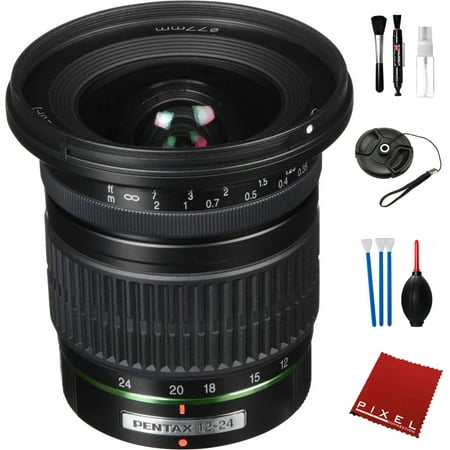 Pentax Zoom Super Wide Angle SMCP-DA 12-24mm f/4 ED AL (IF) Autofocus Lens with Essential (Best Wide Angle Lens For Pentax)