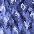 thumbnail image 1 of Ahgly Company Machine Washable Indoor Square Abstract Blue Modern Area Rugs, 3' Square, 1 of 4