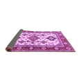 thumbnail image 2 of Ahgly Company Indoor Square Persian Purple Traditional Area Rugs, 6' Square, 2 of 4