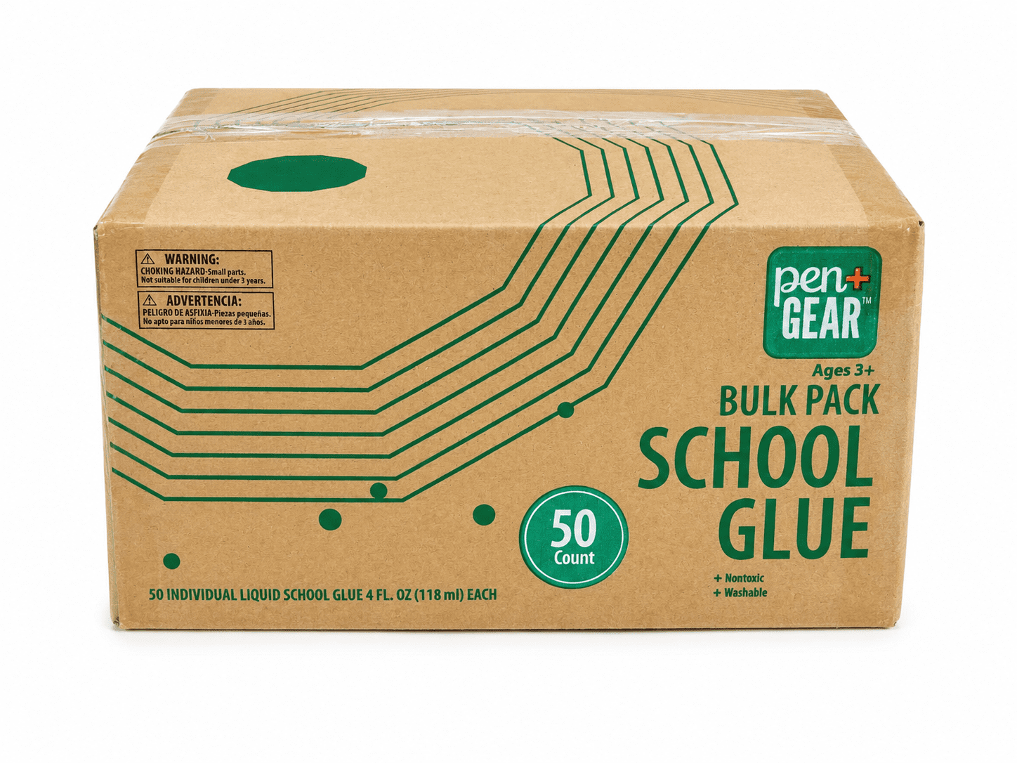 PG School Glue with Precision Control and Clear Drying - 50 Count
