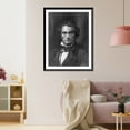 thumbnail image 3 of Historic Framed Print, [Rufus Choate, 1799-1859, head and shoulders, facing front], 17-7/8" x 21-7/8", 3 of 9