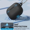 thumbnail image 3 of Funda para AirPods 4 Ljusmicker 2024 con kit de limpieza de silicona, 3 of 6
