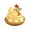 B, variant on Nnndbs White Hen with Chick Resin Figurine, Farmhouse Chicken Statue Garden Decor for Shelf Tabletop Display, Hatching Easter Barnyard Animal Home Accent`