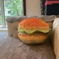 thumbnail image 4 of Comfortable Foldable Burger Cushion for Home and Office - Multifunctional Support for Naps and Seating, 4 of 9