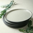 thumbnail image 6 of Stone Lain Elica 24-Piece Dinnerware Set Stoneware, Beige and Black, 6 of 6