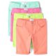 thumbnail image 1 of Pantalones cortos sólidos de The Children's Place, pack de 4, talla 8, 1 of 5