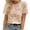 e-519GD22435, variant on Women Shirts Casual Short Sleeve Blouse With Sparkling Sequins For Work Commute Comfortable Loose Fit Round Neck Tops Birthday Female Solid Color Dailywear