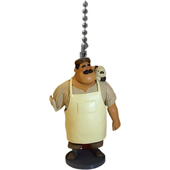 Massimo & Machiavelli PVC Fan Lamp Light Pull Figure Figurine Luca Sea Monster 4