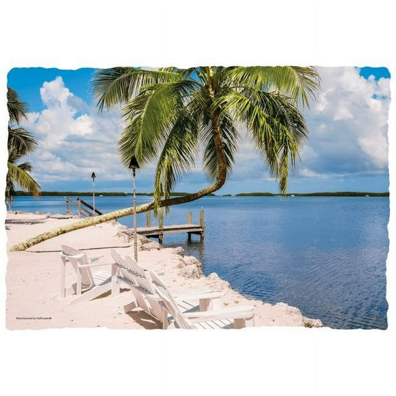 Gulf View Paper Placemats 50 Per Pack