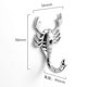 thumbnail image 2 of 1 Set Coat Hooks: Wall Mounted Coat Hooks For Bedroom Entryway And Wardrobe - Metal Hangers For Hanging Clothes Hats And Jackets, 2 of 3