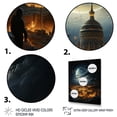 thumbnail image 3 of Designart "Islamic Astronomy Islam painting I" Religion & Spirituality Canvas Wall Art, 3 of 5