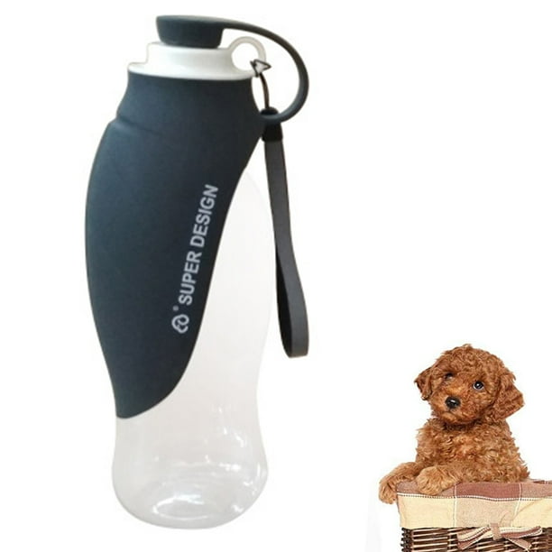 Dog Water Bottle for Walking Pet Water Dispenser Feeder Container Portable with Drinking Cup Bowl Outdoor Hiking Travel for Puppy Cats Hamsters