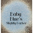 thumbnail image 2 of Glitter Heart Co. Glitter - High Quality Polyester Glitter - 2oz Bag- Baby Blue&rsquo;s Slightly Darker - Iridescent Blue, 2 of 2
