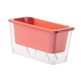 thumbnail image 2 of Almencla Self Watering Pots Double Layers Gifts Plant Container Vegetables Flower Pot Orange, 2 of 8