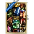 thumbnail image 3 of Star Wars: The Clone Wars - Grid Wall Poster, 14.725" x 22.375", Framed, 3 of 6