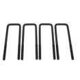 thumbnail image 3 of Square U , Steel Rear Axle U  Rustproof Sturdy Stable Black  For Car, 3 of 8