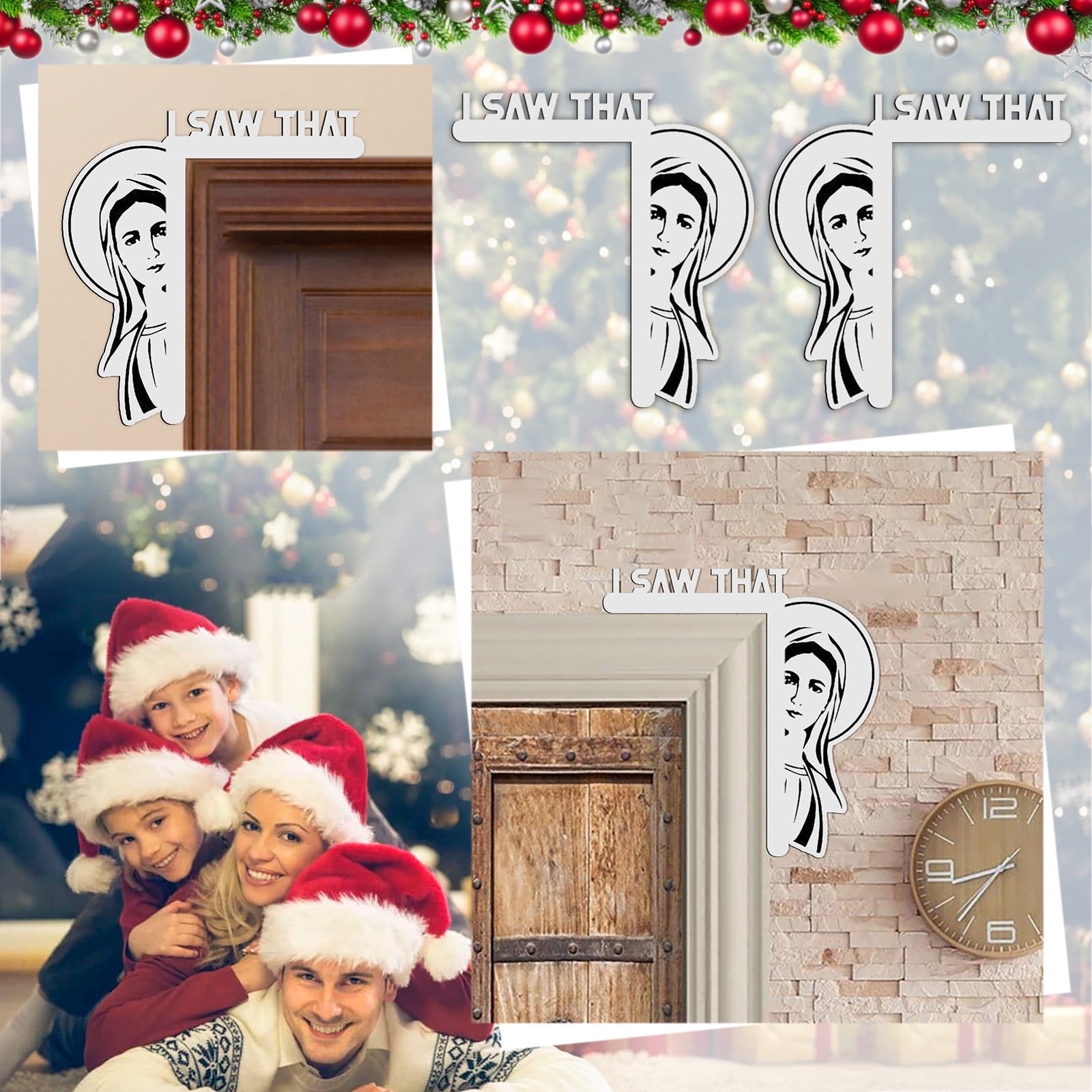 CHMORA Door Corner Ideas Ornaments Home Door Frame Decorations Gift