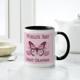 thumbnail image 6 of CafePress - World's Best Great Grandma (Butterfly) Mug - 11 oz Ceramic Mug - Novelty Coffee Tea Cup, 6 of 6