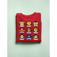 thumbnail image 3 of Zodiac Emoji Icons - Astrology Horoscope Graphic Men's Sweatshirt, 3 of 4