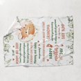thumbnail image 4 of Love From Baby Bump - Personalized Mother's Day Mother Blanket, 4 of 7