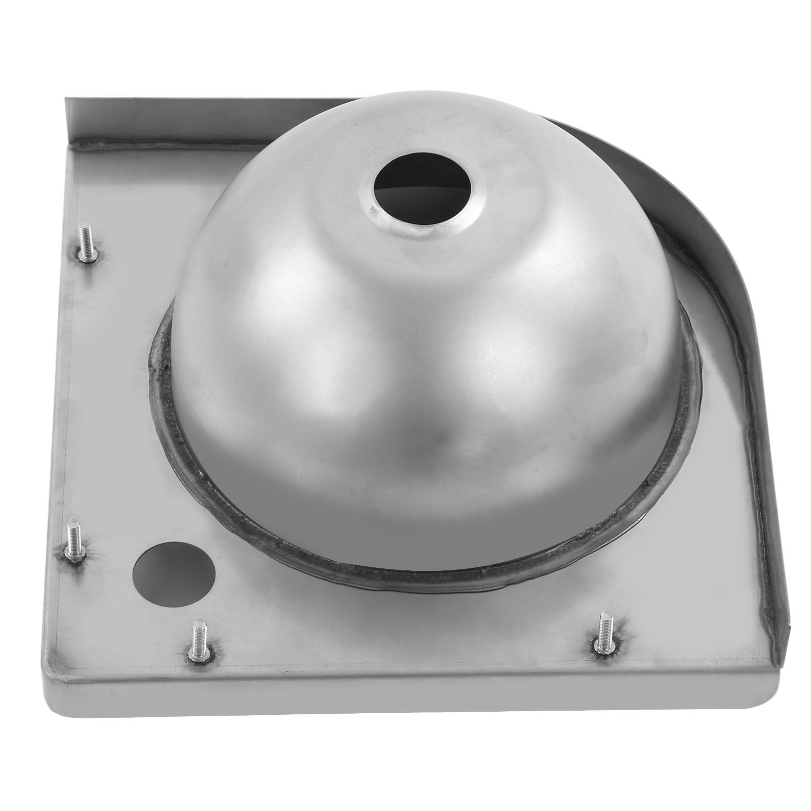 Lavabo Triangular De Acero Inoxidable Cepillado - Para Cocina, Baño, Caravana O Barco