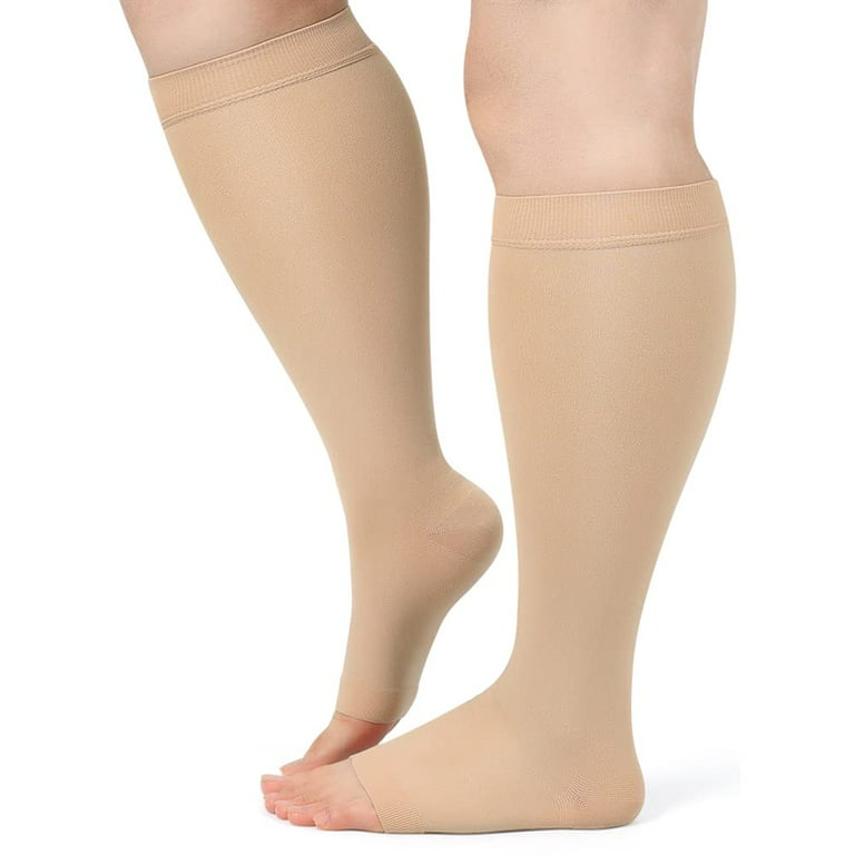 Compression Socks Knee-High Socks for Venous Insufficiency