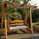 thumbnail image 5 of Almohadillas de Reemplazo para Sillas de Jardín, Almohada para Tumbona, Muebles de Jardín de Patio, Almohada para columpio Tatami Gris, 5 of 6