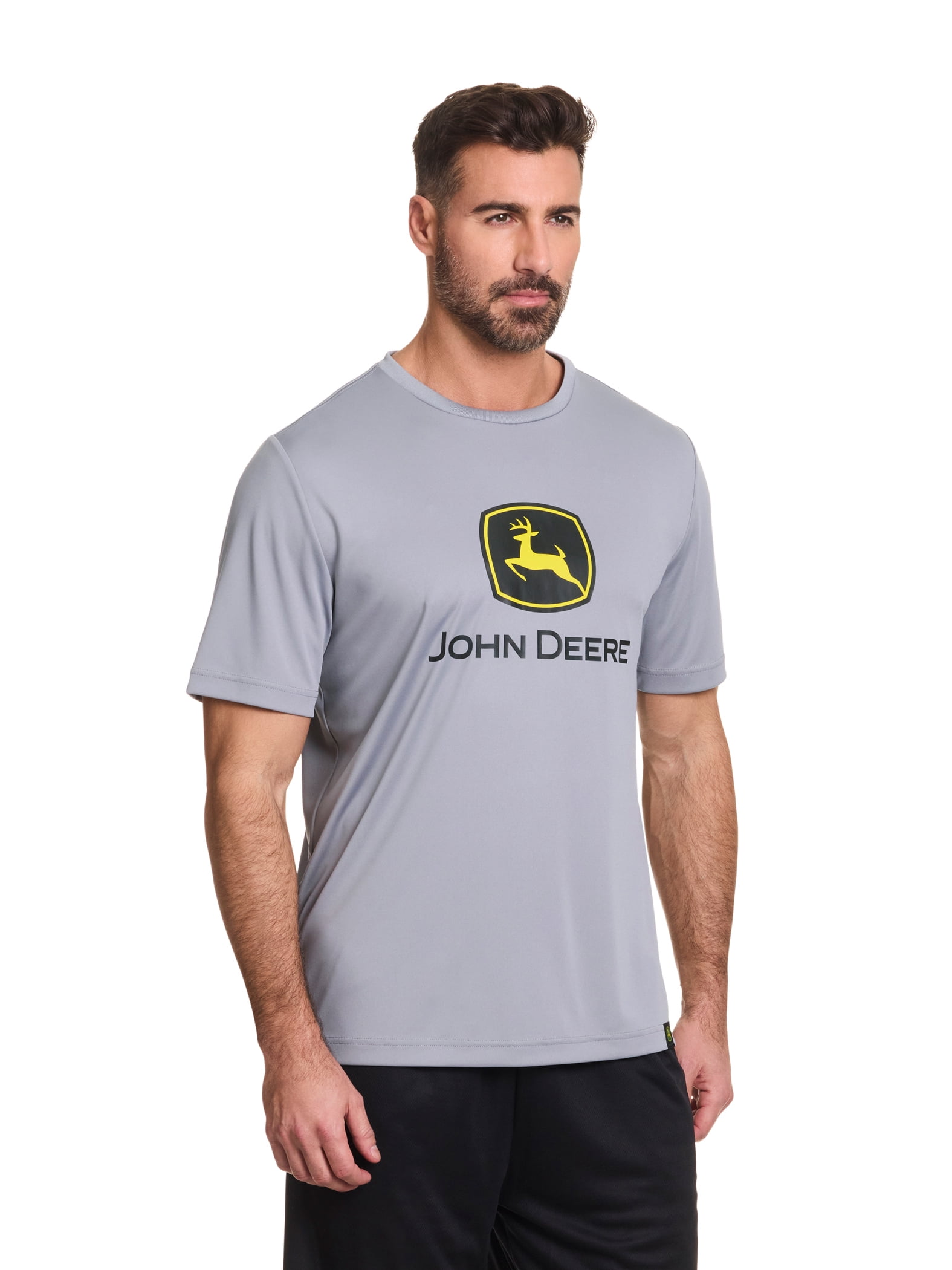 John Deere Men's Short Sleeve Performance Graphic Tee, Sizes S-5XL