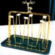 thumbnail image 5 of Soporte para vasos de cristal GOOHOCHY, organizador de escritorio para vasos, escurridor con bandeja de drenaje., 5 of 7