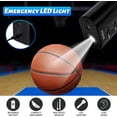 thumbnail image 5 of Inflador de balón eléctrico, bomba de aire recargable con agujas para balones deportivos, baloncesto, fútbol, voleibol, fútbol, rugby, 5 of 5
