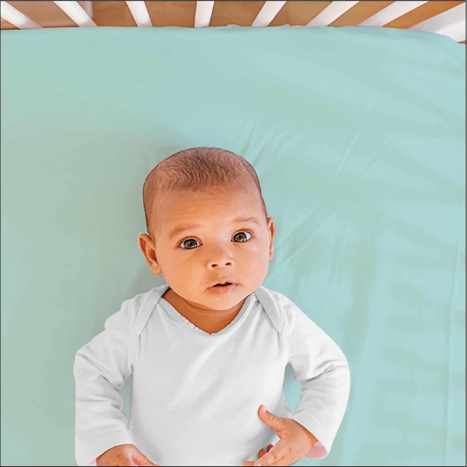 The Peanutshell Fitted Crib Sheets for Boys or Girls, 4 Pack Set, Cactus