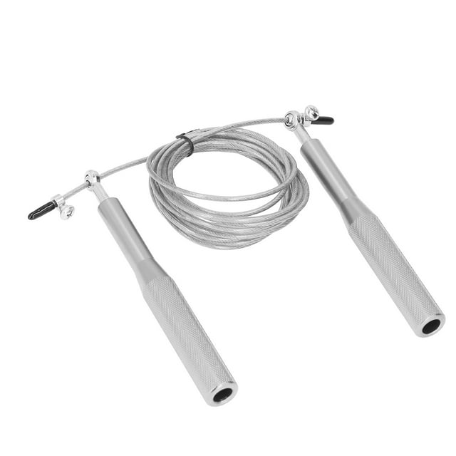 Jump Rope, Adjustable Flexible Professional Exercise Supplies Jump Rope For Men Weighted Jump Rope with PVC Coated For Fast Rotation, Double Down, Or Even Three Times