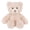 Cream, variant on Apricot Lamb Coffee Flower Bear Plush Toy for Kids 7.9 Inches