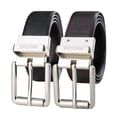 thumbnail image 4 of Haggar Men's Textured Reversible Two-in-One Belt, 4 of 6
