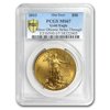 2013 1 oz American Gold Eagle MS-67 PCGS (Error Struck-Thru Obv)