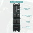 thumbnail image 4 of Interruptor de ventana eléctrica Unique Bargains para Subaru Legacy 2005-2009 y Outback 2005-2009, 4 of 7