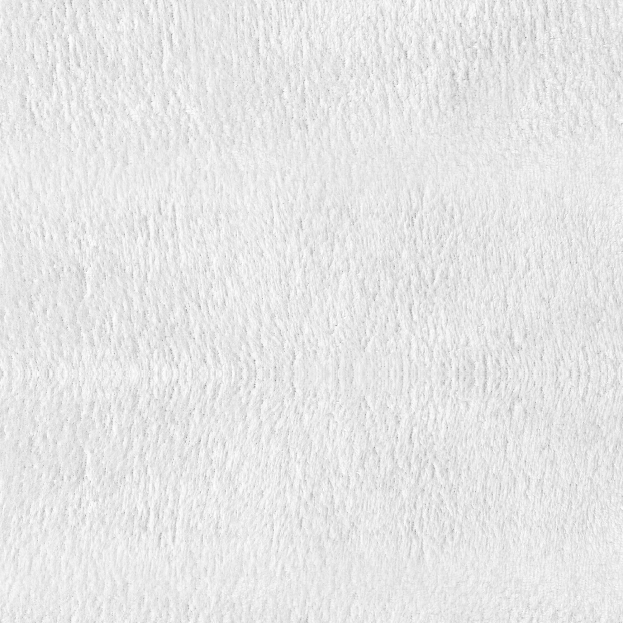 (2 pack) Mainstays 1.5 Yards 100% Polyester Brushed Fleece Solid, White, 60" Wide for Crafts