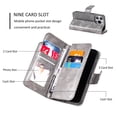 thumbnail image 5 of ETFAST Wallet Flip Leather Case For iPhone 15 Pro Max 15Plus 14 Pro Max 13 Pro Max 12 Pro Max 11 X XR XS Max 8 7 6 Plus SE Phone Case, 5 of 11