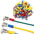 thumbnail image 5 of 100PCS 22-10AWG Piggyback Quick Wire Connector Male Female Spade Terminals Mixed, 5 of 10