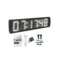 thumbnail image 1 of Lightweight Remote Control Digital Alarm Clock, LED Countdown Timer, Wall Clock, Outdoor, 1 of 7