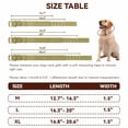 thumbnail image 2 of Minzimin Heavy Duty Dog Collar for Large Dogs,  Dog Collars with Metal Buckle & D Ring, 1.5" Width Thick Adjustable Nylon Collar for Medium Dogs, 2 of 7