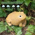 thumbnail image 4 of Hide A Key Outdoor Key Storage Box For Outside Yard Garden Statues Ornament Indoor Decoration Large Size Spare Holder Frog Model, 4 of 9